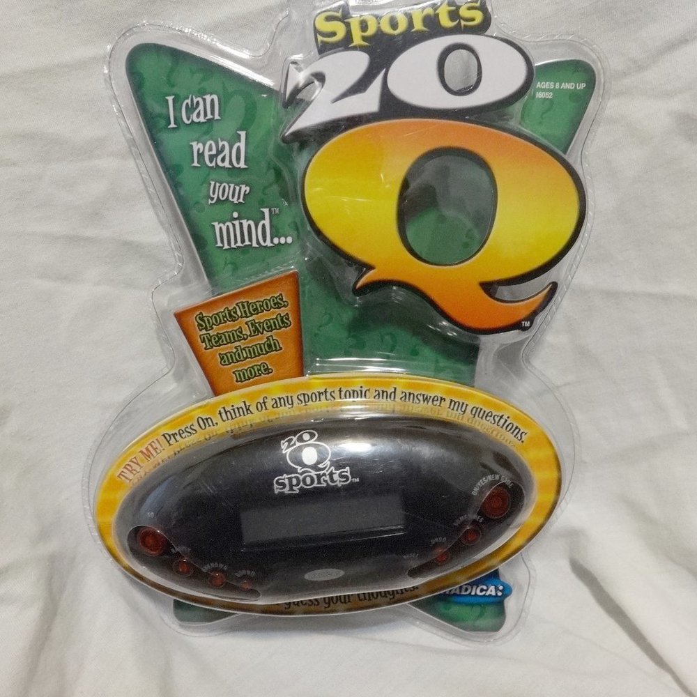 RADICA 20 Q Sports Electronic Hand Held Game NWT